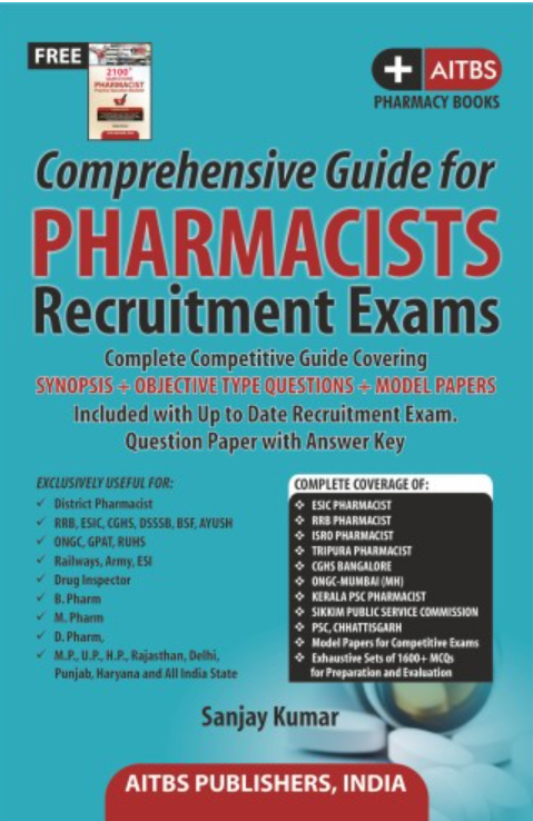 Comprehensive Guide for Pharmacists Recruitment Exams, 2/Ed. (INCLUDED FREE 2100+ Questions PHARMACIST Practice Question Booklet)